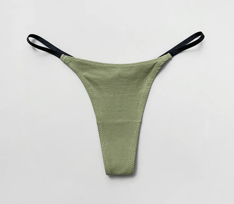 Women’s Cotton G-String Panties